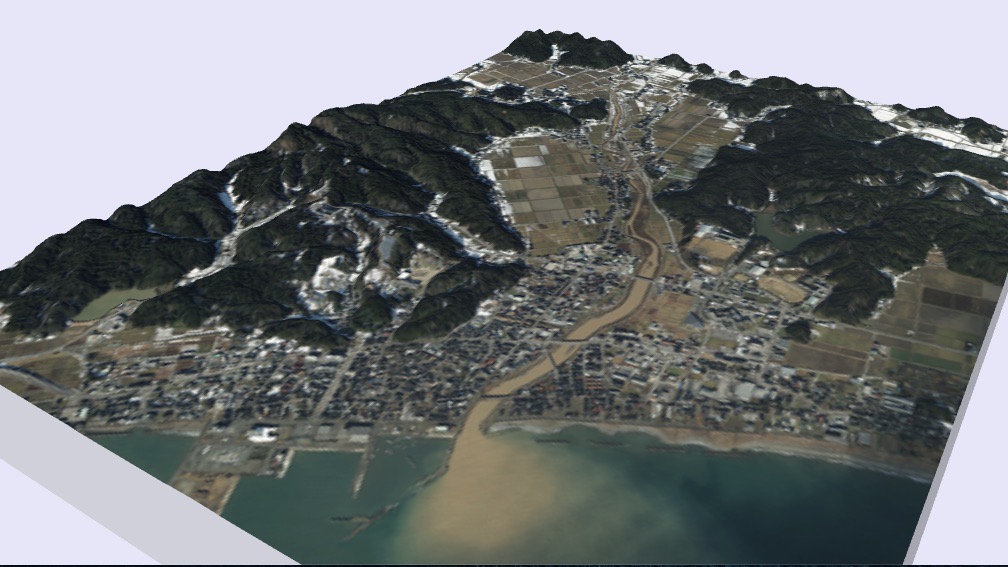 能登半島地震の３Dによる可視化