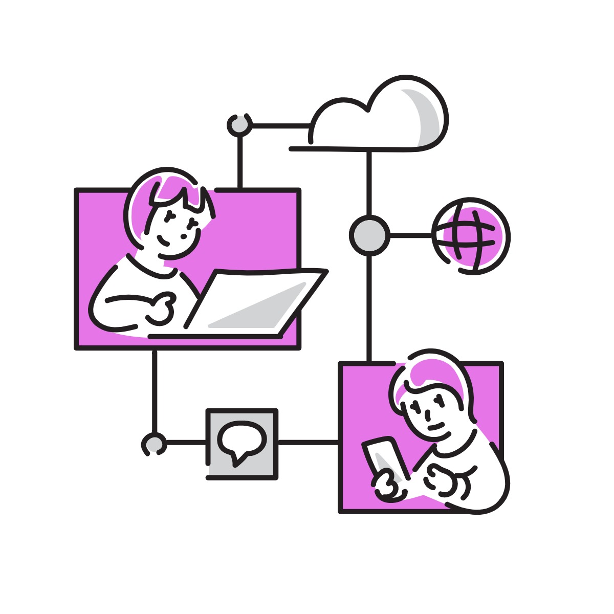 身を寄せられる場所の確認の画像